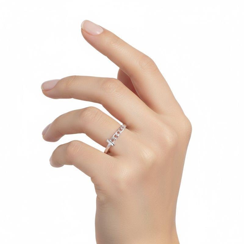 ANEL CORRENTE DE PRATA