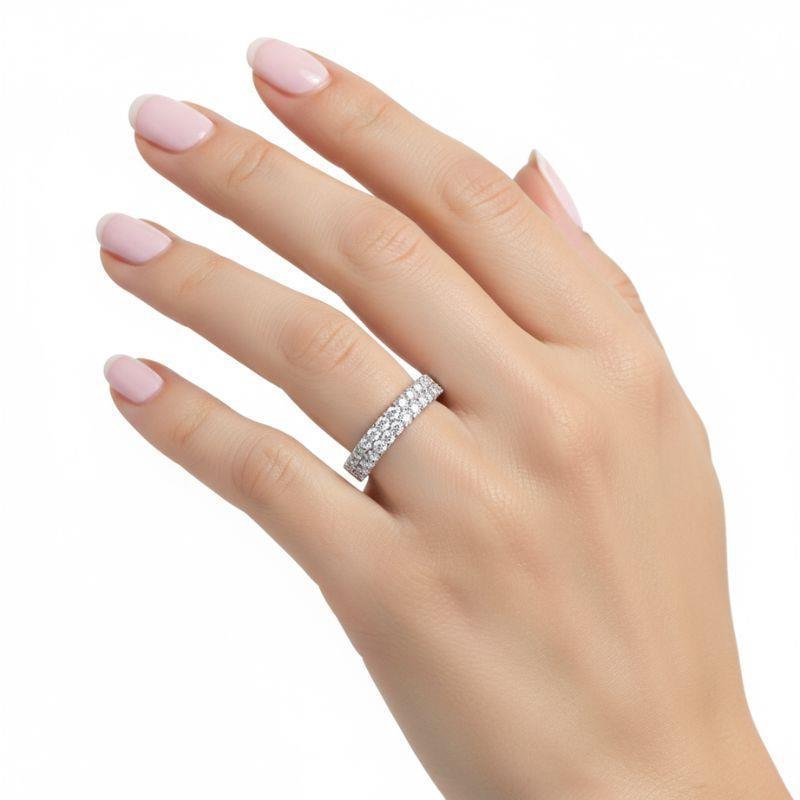 ANEL APARADOR CRAVEJADO DE PRATA