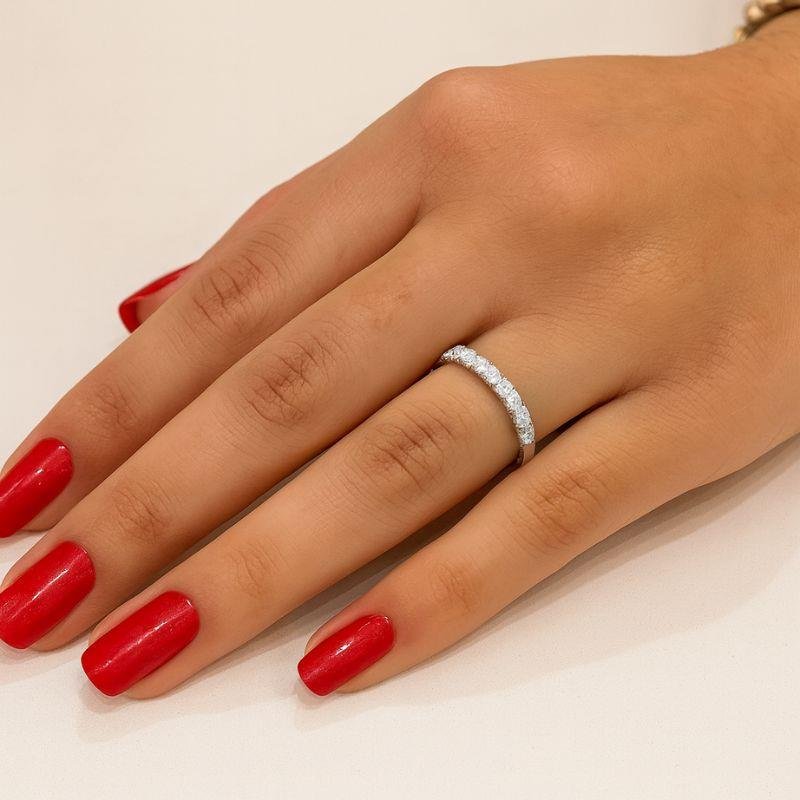 ANEL APARADOR CRAVEJADO PRATA