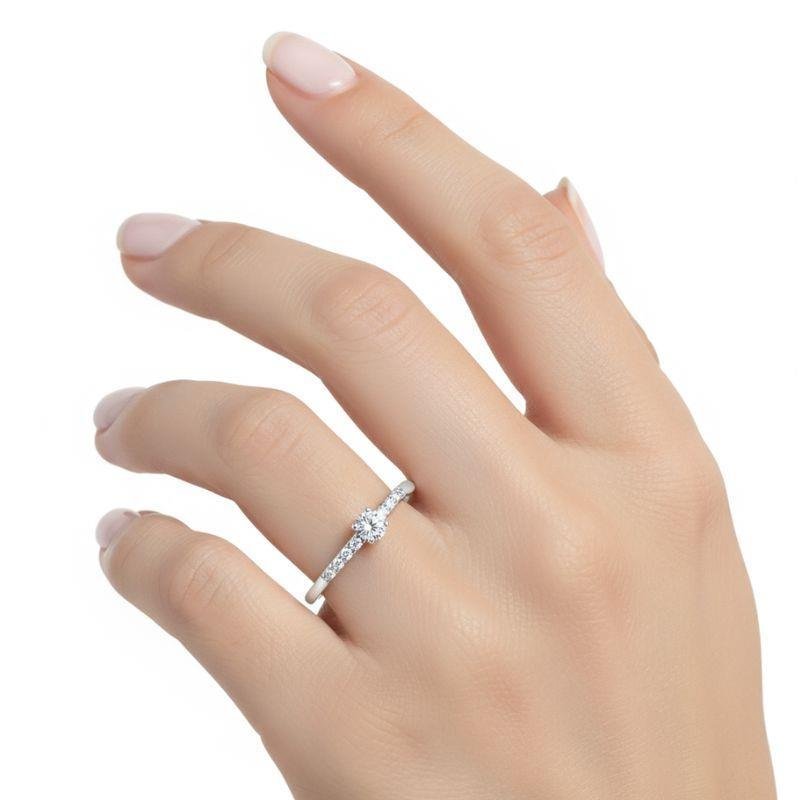 ANEL PONTO DE LUZ DE PRATA