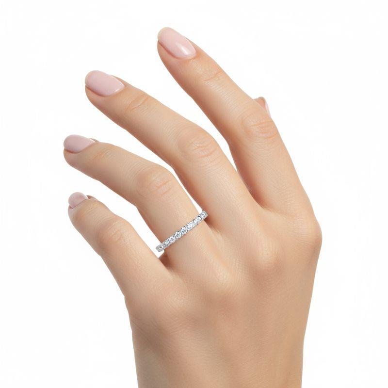 ANEL CRAVEJADO PRATA 