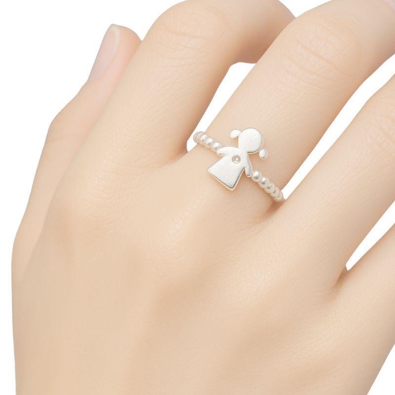 ANEL MENINA DE PRATA