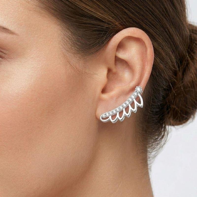 BRINCO ASA CRAVEJADA EM PRATA 925