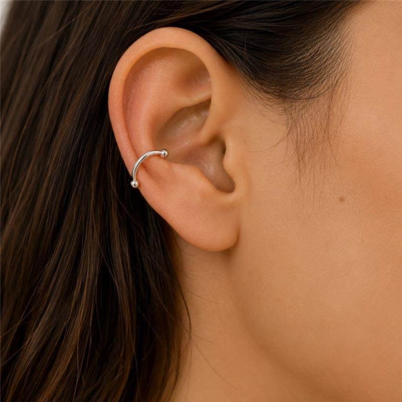 PIERCING FAKE DE PRATA