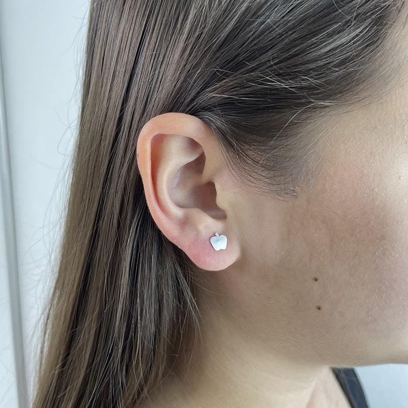 BRINCO MAÇÃ DE PRATA