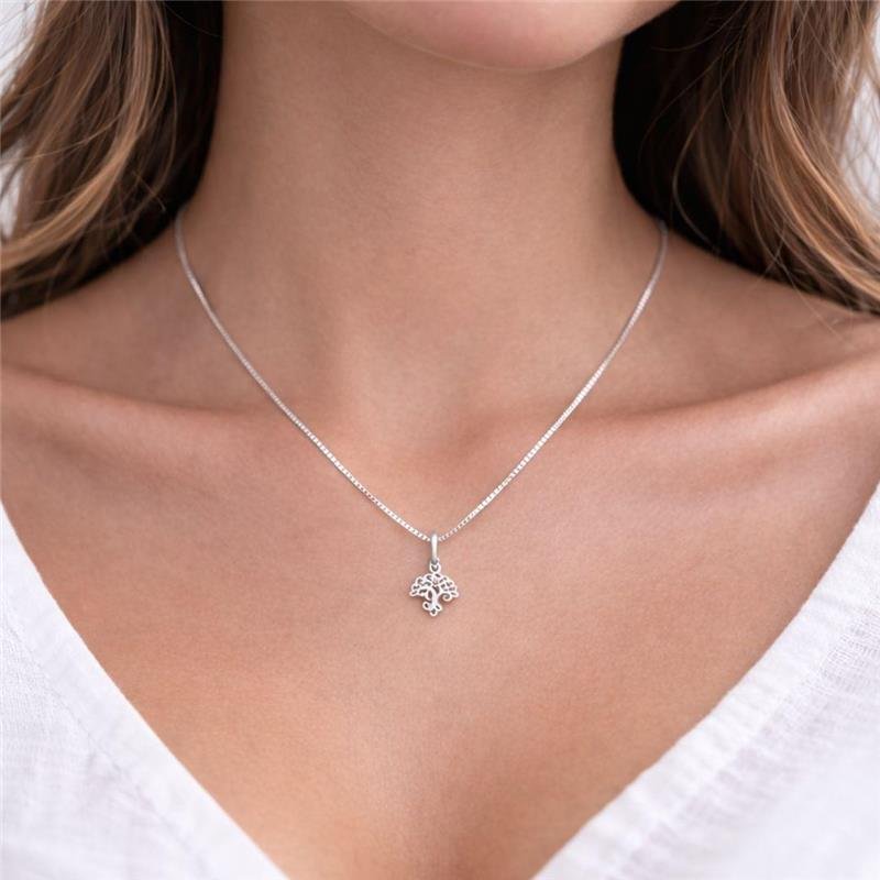 PINGENTE ÁRVORE DA VIDA DE PRATA 925