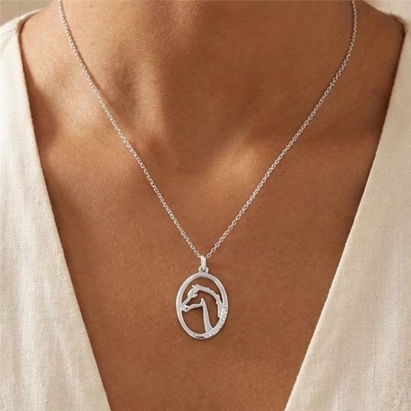 PINGENTE CAVALO DE PRATA 925