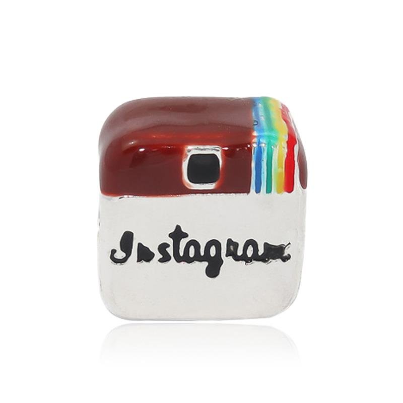 BERLOQUE INSTAGRAM RESINADO DE PRATA