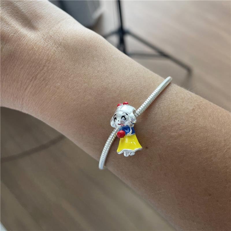 BERLOQUE BRANCA DE NEVE DE PRATA 