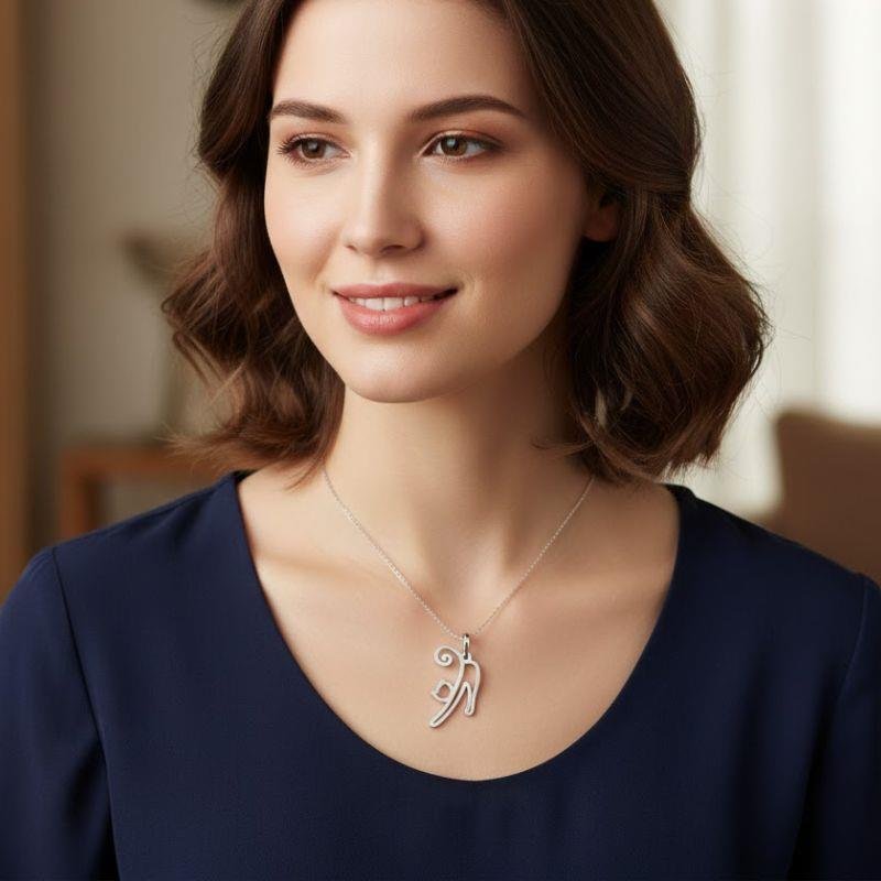 BERLOQUE GATO VAZADO EM PRATA 925