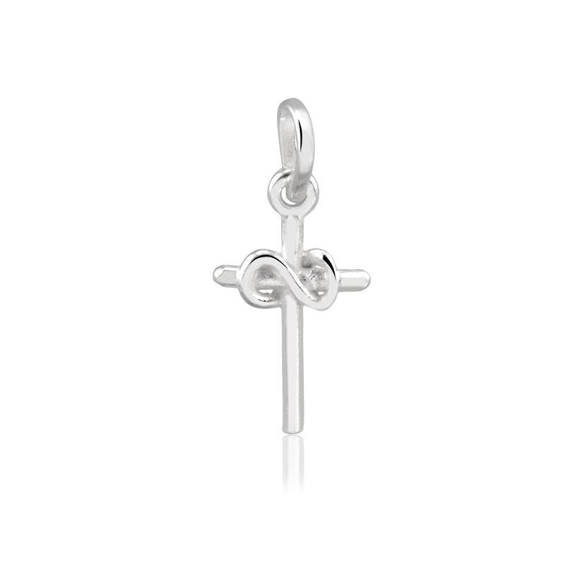 PINGENTE CRUZ E INFINITO 