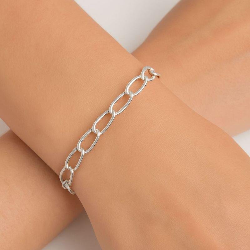 PULSEIRA ELOS DE PRATA