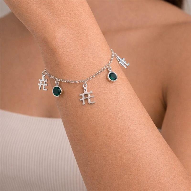 PULSEIRA FÉ DE PRATA