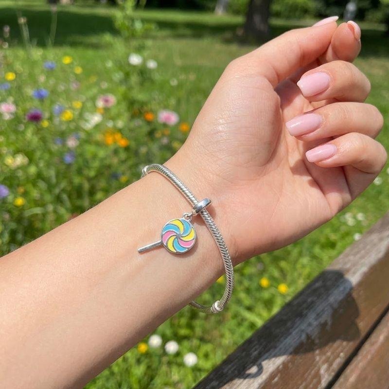 BERLOQUE PIRULITO EM PRATA 925