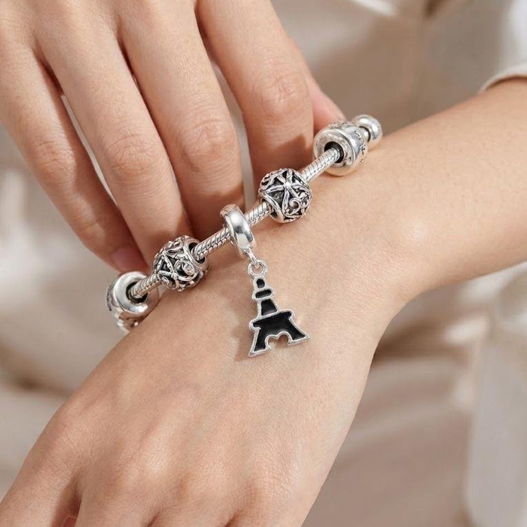 BERLOQUE TORRE EIFFEL DE PRATA 925